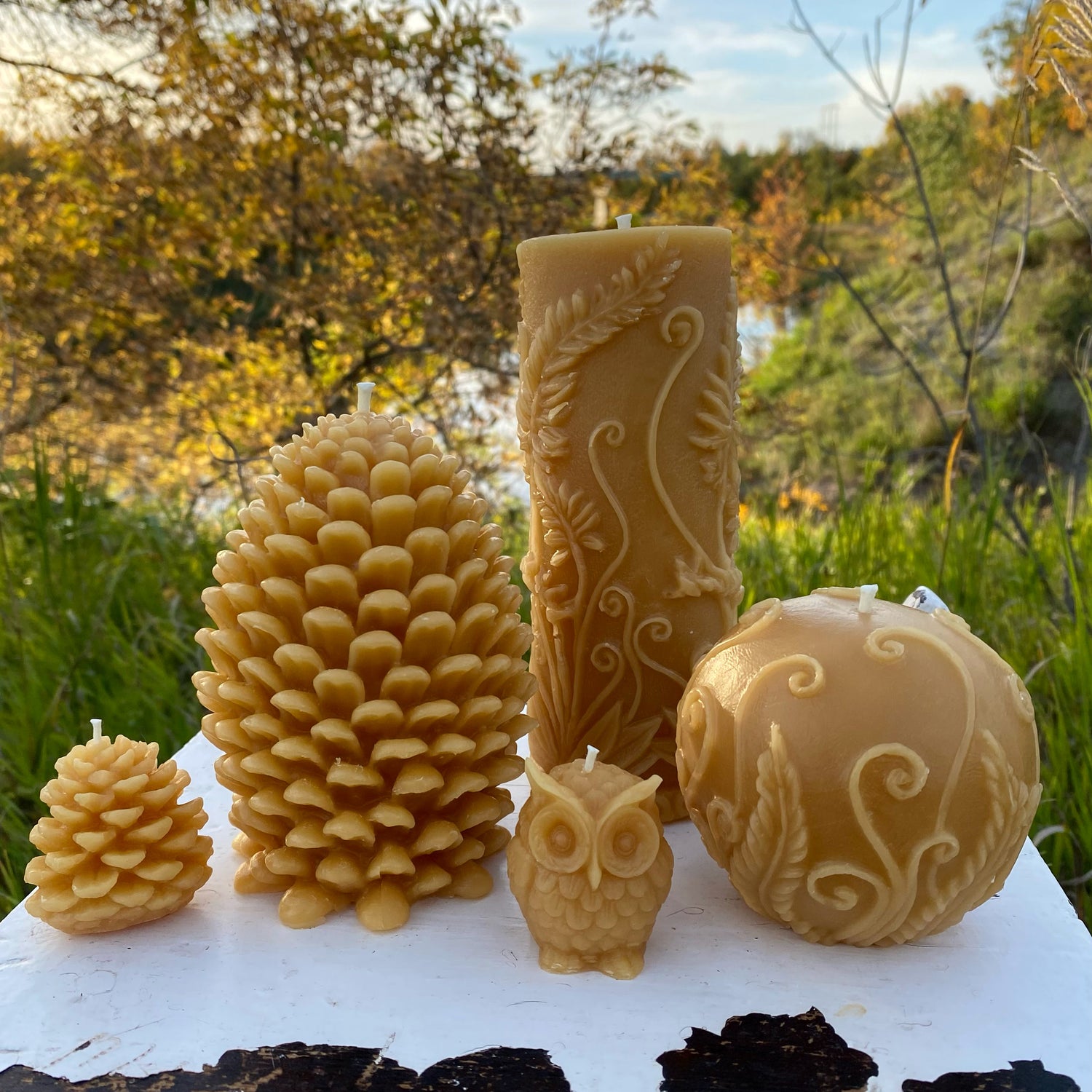 Canadian Beeswax Candles
