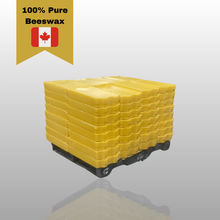 Load image into Gallery viewer, Bulk/Wholesale Pure &amp; Natural Canadian Beeswax Blocks
