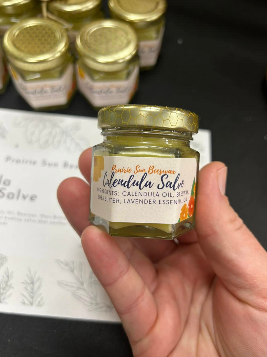 Calendula Salve, Beeswax Hand & Face Cream (45ml)