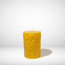 Load image into Gallery viewer, Wild Meadow Pillar Beeswax Candle
