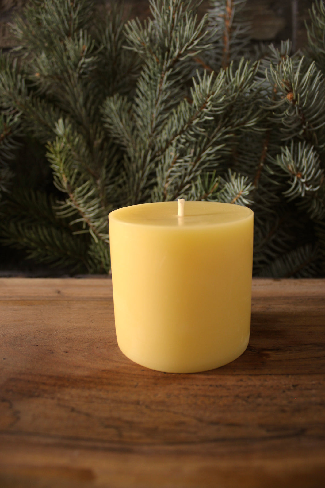 Standard Beeswax Pillar Candles