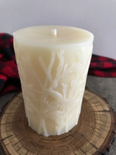 Load image into Gallery viewer, Wild Meadow Pillar Beeswax Candle

