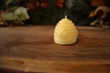 Load image into Gallery viewer, Beeswax Beehive Candle
