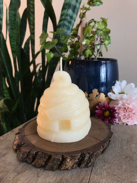 Beeswax Honey Classic Beehive Candle