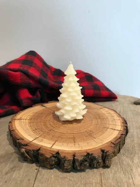 "O Christmas Tree" Beeswax Candle