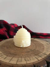 Load image into Gallery viewer, Beeswax Beehive Candle
