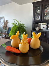 Load image into Gallery viewer, Beeswax Bunny Egg Candles
