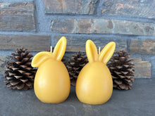 Load image into Gallery viewer, Beeswax Bunny Egg Candles
