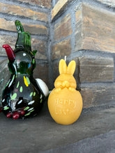 Load image into Gallery viewer, Beeswax Bunny Egg Candles
